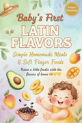 Baby's First Latin Flavors: Simple Homemade Meals & Soft Finger Foods - eBook cover