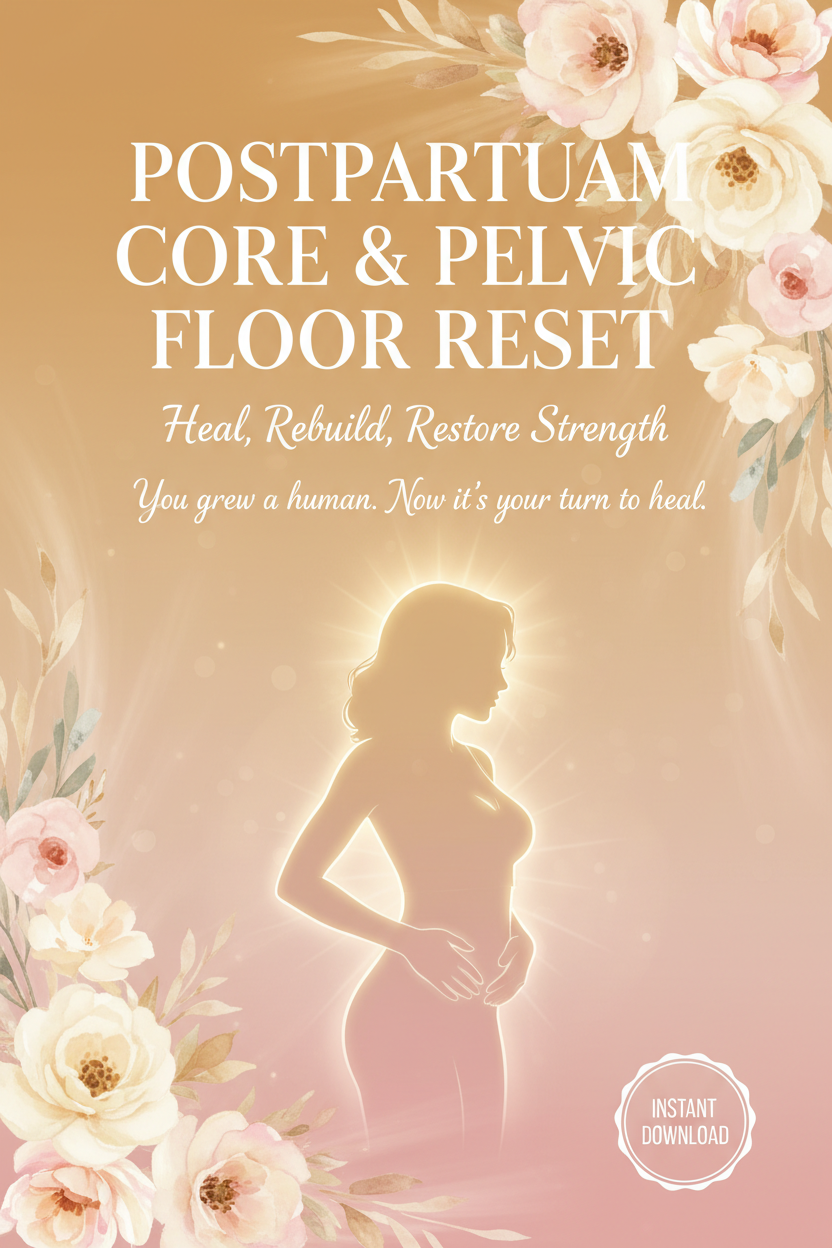 Postpartum Core & Pelvic Floor Reset - Buyer Eye Cover